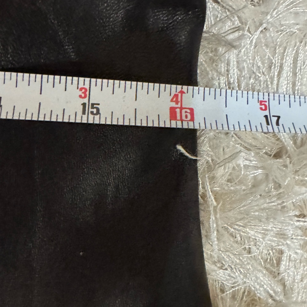 ✨ Brand New Ladies ANTONIO MELANI Black Leather Dress size 10 ✨ - Picture 14 of 16